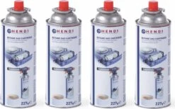 Hendi Gasbussen Butaan Navulling - 227g - Set Van 4