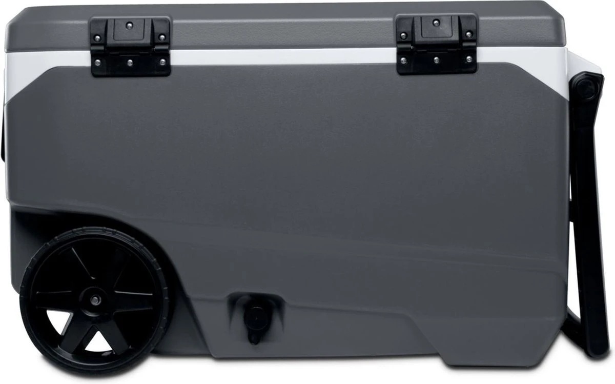 Igloo Latitude 90 Roller - Grote Koelbox Op Wielen - 85 Liter - Grijs 5 Igloo Latitude 90 Roller - Grote Koelbox Op Wielen - 85 Liter - Grijs - Afbeelding 3