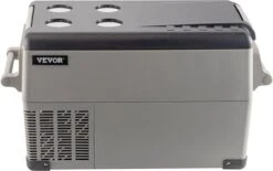 Vevor Auto Koelbox - Mini Koelkast Vriezer - Draagbare Vriezer/Koelkast - Elektrische Koelbox - Mini Vriezer - Auto Koelkast - 35 Liter - Tot -20˚C - 12V/240V - Grijs -Merkloos Winkel 1200x753 2