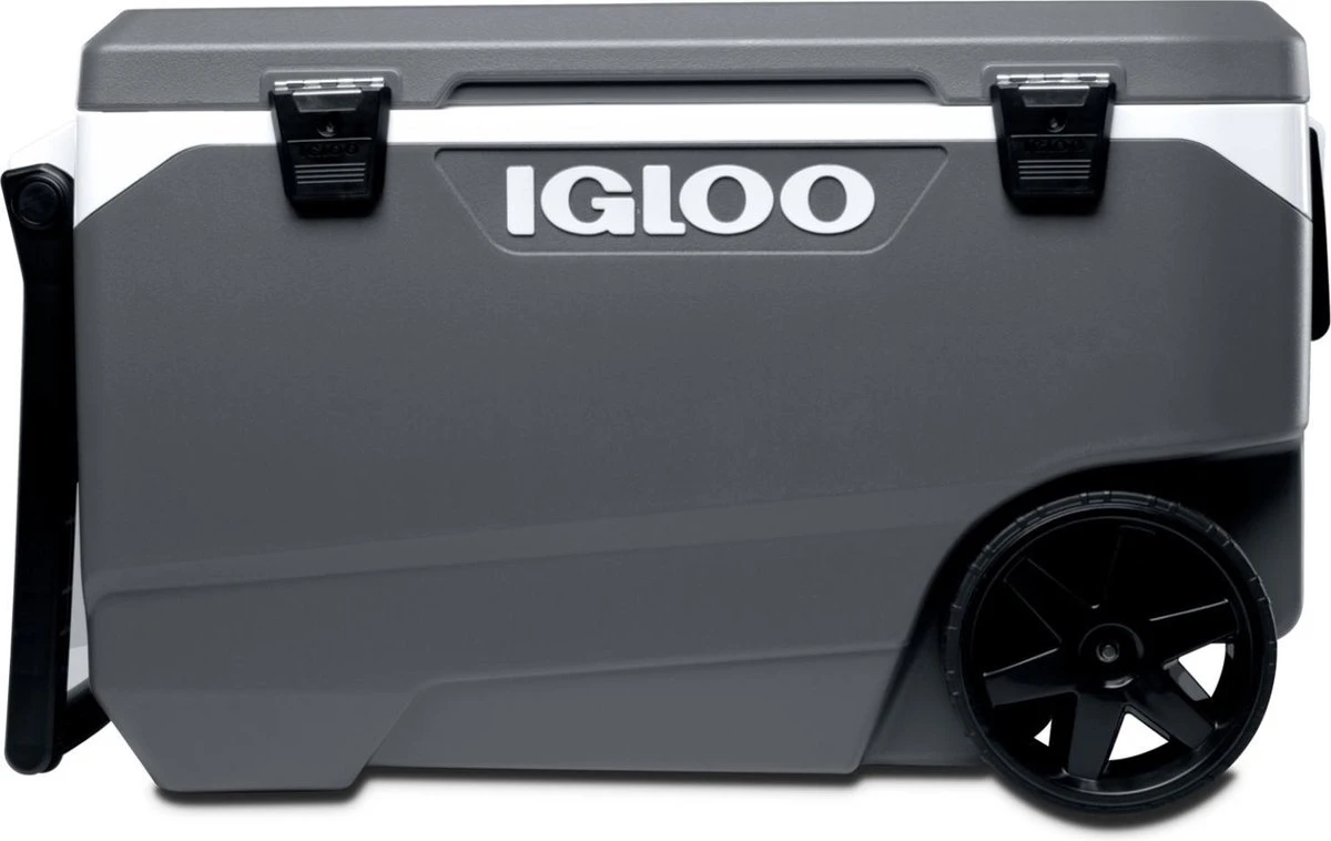Igloo Latitude 90 Roller - Grote Koelbox Op Wielen - 85 Liter - Grijs 13 Igloo Latitude 90 Roller - Grote Koelbox Op Wielen - 85 Liter - Grijs - Afbeelding 11