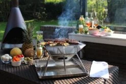United Entertainment - Opvouwbare Houtskoolbarbecue - RVS - Met Koffer En Draagtas 15 United Entertainment - Opvouwbare Houtskoolbarbecue - RVS - Met Koffer En Draagtas -Merkloos Winkel 1200x800 8