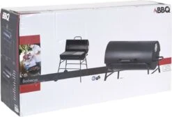 BBQ XL Houtskoolbarbecue - Cilindervorm - Grilloppervlak (LxB) 71 X 35 Cm - Zwart -Merkloos Winkel 1200x814