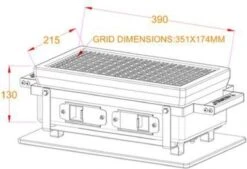 YAKINIKU Rechthoekige Shichirin | Konro- & Yakitori Grill -Merkloos Winkel 1200x821 1