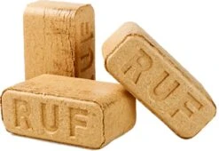 Merkloos RUF Briketten - Beukenhout Briketten - Brandhout - Hout Briketten Geperst - 20kg - 24briketten -Merkloos Winkel 1200x828