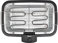 Tristar BQ-2813 Electrische Tafelbarbecue - Grilloppervlak (LxB) 38x22 Cm - 2000W - Zwart -Merkloos Winkel 1200x885