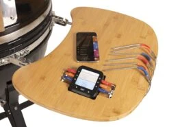 Patton - Kamado 21" - Premium Black - Keramische Barbecue - Incl. Bluetooth Kerntemperatuurmeter - LED Verlichting - Large - Compleet - Zwart -Merkloos Winkel 1200x900 22