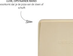 Boska Pizzasteen Deluxe Rechthoek - Voor De Oven - Knapperige Pizza's - 40x32 Cm - BBQ Accessoires 22 Boska Pizzasteen Deluxe Rechthoek - Voor De Oven - Knapperige Pizza's - 40x32 Cm - BBQ Accessoires -Merkloos Winkel 1200x921 1