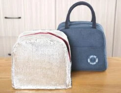 Lunch Bag - Grijs | Koeltas | Polyester / Nylon | 23x15x20 Cm | Fashion Favorite -Merkloos Winkel 1200x923 1