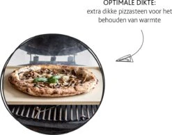 Boska Pizzasteen Deluxe Rechthoek - Voor De Oven - Knapperige Pizza's - 40x32 Cm - BBQ Accessoires 21 Boska Pizzasteen Deluxe Rechthoek - Voor De Oven - Knapperige Pizza's - 40x32 Cm - BBQ Accessoires -Merkloos Winkel 1200x942 2