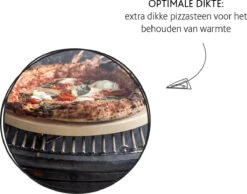 Boska Pizzasteen Deluxe - Voor Oven & BBQ - Knapperige Pizza's - Ø 29.5 Cm - BBQ Accessoires -Merkloos Winkel 1200x942 3