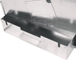 2-L Home & Garden XL Rookoven - RVS - 80x40x28 Cm - 3 Etages -Merkloos Winkel 1200x953