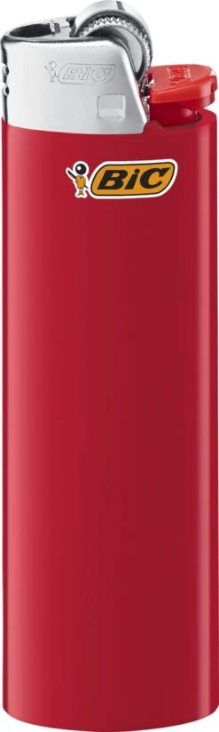 BIC J26 Maxi Vuursteen Flint Aanstekers - Diverse Kleuren - Pak Van 5 Gasaanstekers - Kindveilig -Merkloos Winkel 360x1200