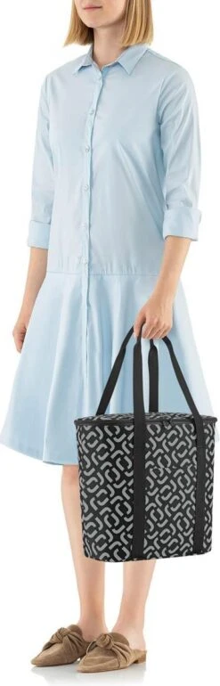 Reisenthel Thermoshopper Koeltas - 15L - Signature Black Zwart -Merkloos Winkel 385x1200