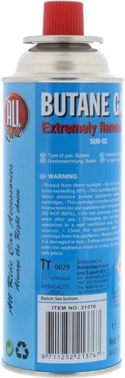 All Ride Butaan Gas / Navulgas -Merkloos Winkel 398x1200 1