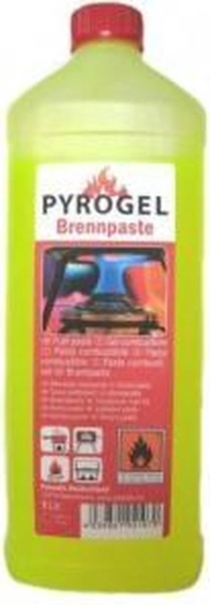 Pyrogel Brandpasta - Fles 1 Liter 5 Pyrogel Brandpasta - Fles 1 Liter - Afbeelding 3