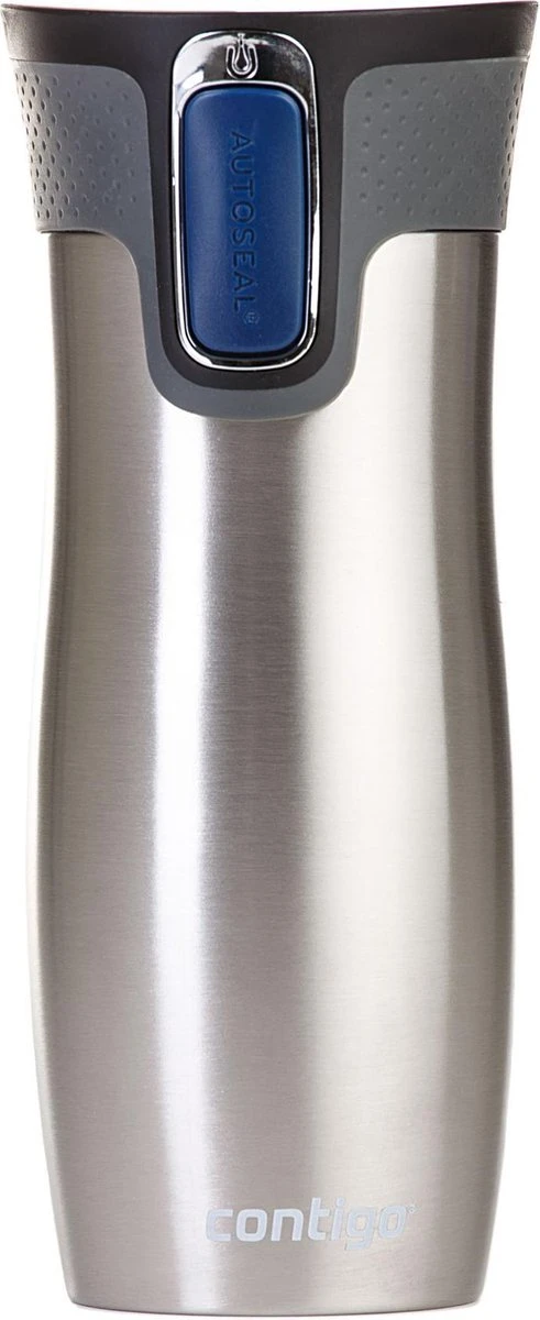 Contigo Westloop Drinkfles - Stainless Steel - 470ml 3 Contigo Westloop Drinkfles - Stainless Steel - 470ml