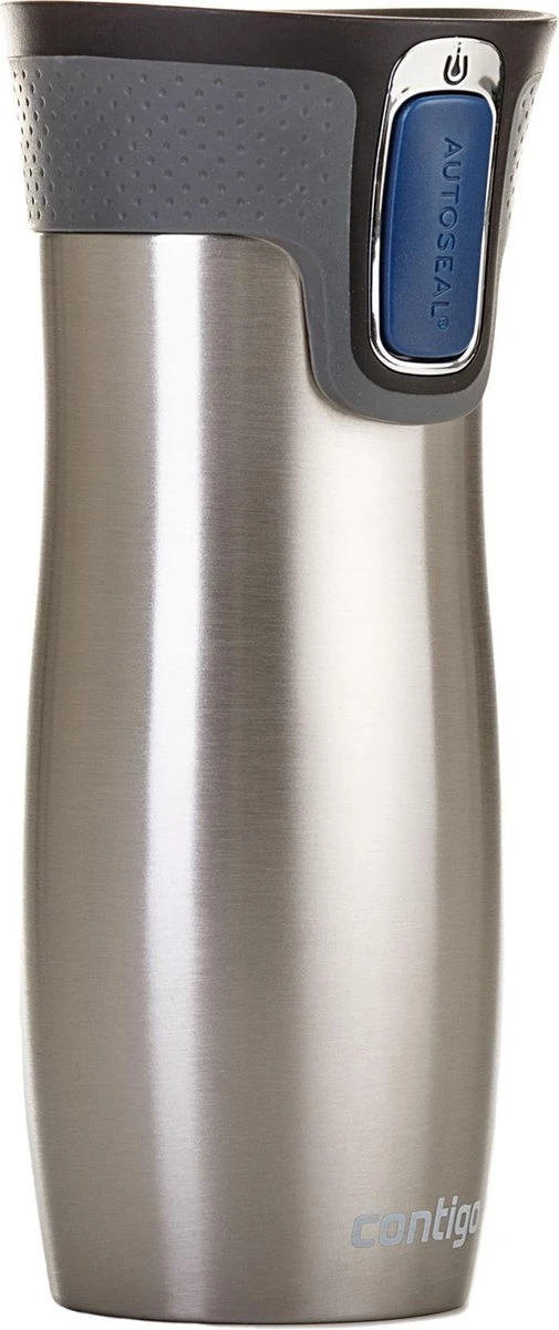 Contigo Westloop Drinkfles - Stainless Steel - 470ml 12 Contigo Westloop Drinkfles - Stainless Steel - 470ml - Afbeelding 10