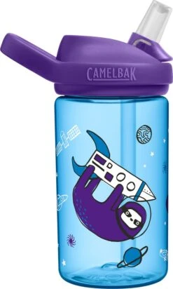 CamelBak Eddy+ Kids - Drinkfles - 400 Ml - Blauw (Sloths In Space) -Merkloos Winkel 719x1200 4
