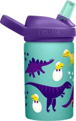 CamelBak Eddy+ Kids Single Wall SST - Drinkfles - 400 Ml - Groen (Hatching Dinos) -Merkloos Winkel 752x1200