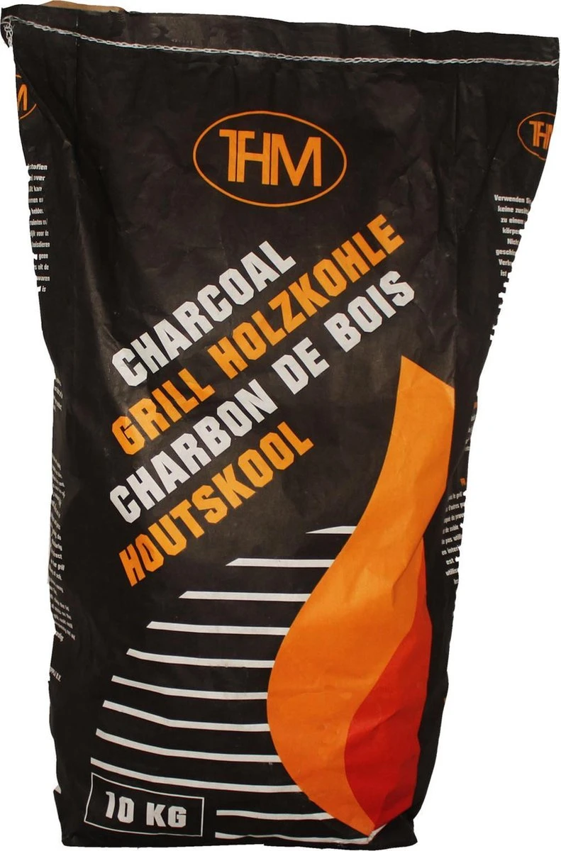 THM Houtskool - 10 Kg 3 THM Houtskool - 10 Kg
