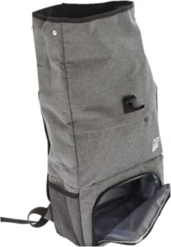 Merkloos Rugtas/rugzak Grijs - 30 X 12 X 60 Cm - 20 Liter - Met Koel Voorvakje - Koelrugzak -Merkloos Winkel 833x1200 4