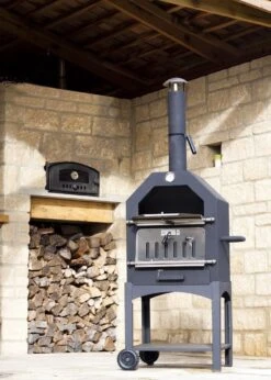 Merkloos MaxxGarden Pizza Oven - Smoker Barbecue Houtskool 45 X 65 X 158cm 35 Merkloos MaxxGarden Pizza Oven - Smoker Barbecue Houtskool 45 X 65 X 158cm -Merkloos Winkel 856x1200