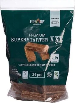Fire-Up Aanmaakblokjes PREMIUM XXL Superstarters (zak A 34 St) 5 Fire-Up Aanmaakblokjes PREMIUM XXL Superstarters (zak A 34 St) -Merkloos Winkel 870x1200 2
