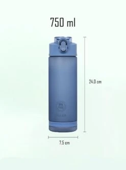 Diller Waterfles Met Rietje - Drinkfles - Handig Sluitsysteem - 750ml - Wit - Tritan & BPA-vrij -Merkloos Winkel 888x1200 2