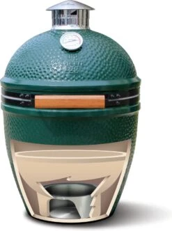 Kick Ash Basket - Big Green Egg Large - Kick Ash Can - As Opvang Pan -Merkloos Winkel 893x1200