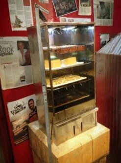 2-L Home & Garden XL Rookoven - RVS - 80x40x28 Cm - 3 Etages -Merkloos Winkel 895x1200