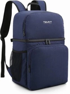 Koeltas Rugzak (28L) - 16 Blikjes - Lunchtas Voor Dames En Heren - Picknicktas - Blauw 15 Koeltas Rugzak (28L) - 16 Blikjes - Lunchtas Voor Dames En Heren - Picknicktas - Blauw -Merkloos Winkel 895x1200 4