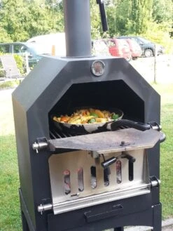 Merkloos MaxxGarden Pizza Oven - Smoker Barbecue Houtskool 45 X 65 X 158cm 32 Merkloos MaxxGarden Pizza Oven - Smoker Barbecue Houtskool 45 X 65 X 158cm -Merkloos Winkel 900x1200 7