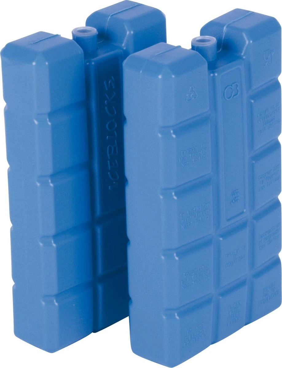 Bo-Camp Koelelementen - 2 Stuks - 13x9x16 Cm - Blauw 3 Bo-Camp Koelelementen - 2 Stuks - 13x9x16 Cm - Blauw