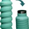 EasyFold® - Foldy - Opvouwbare Drinkfles - 600 ML - Sea Blauw - Sportfles - Drinkbeker - Duurzaam - Reizen - Waterfles - Milieuvriendelijk - Cadeau -Merkloos Winkel 921x1200 5