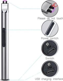 Staza Oplaadbare Lange Elektrische Aansteker - Duurzame Plasma Aansteker - Inclusief Cadeauverpakking - BBQ - Kaarsen -Merkloos Winkel 935x1200 1