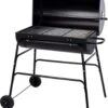 BBQ XL Houtskoolbarbecue - Cilindervorm - Grilloppervlak (LxB) 71 X 35 Cm - Zwart -Merkloos Winkel 949x1200