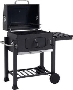Tepro Toronto Click Barbecue Bbq Houtskool - Grilloppervlak (LxB) 56 X 42 Cm - Met Thermometer In De Deksel - RVS - Houtskoolbarbecue -Merkloos Winkel 980x1200 1